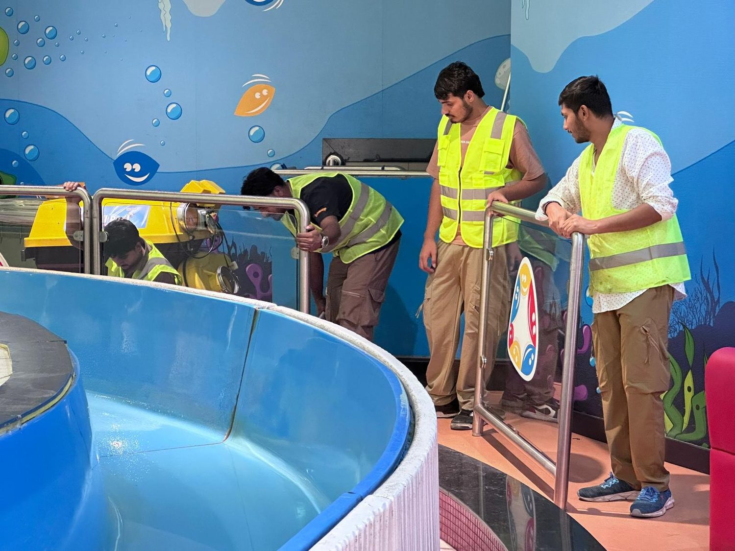 Fun City Salam Mall Closing detail work