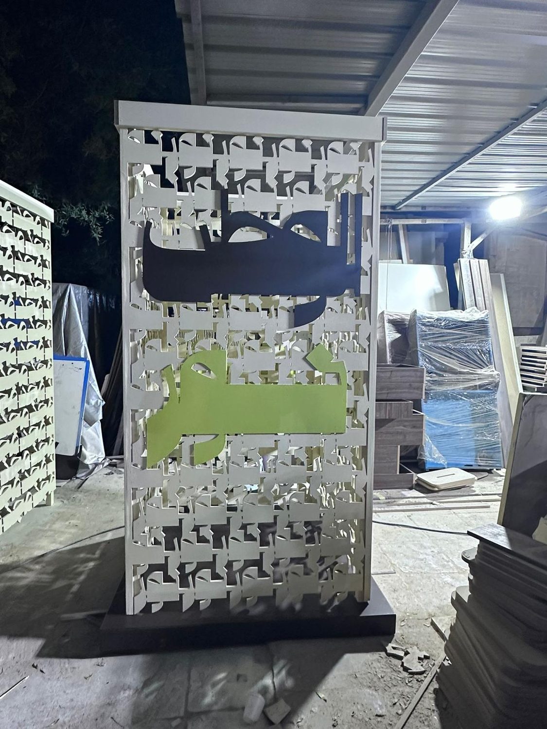 Hala February Installations detail work