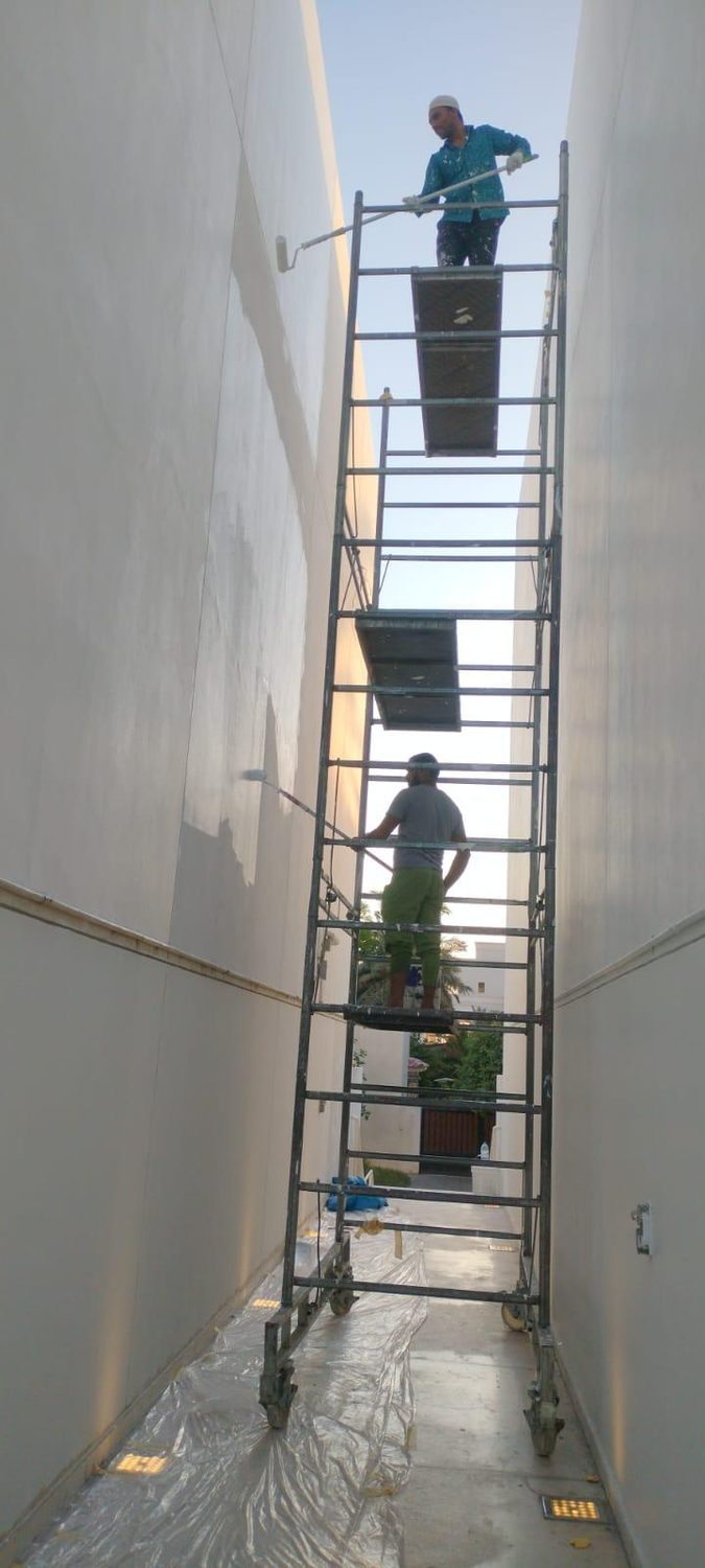 Light Mall Exterior Refurbishment protection